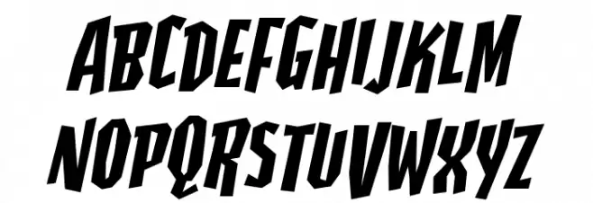 Highjinks BB Italic Fonte MAIÚSCULAS