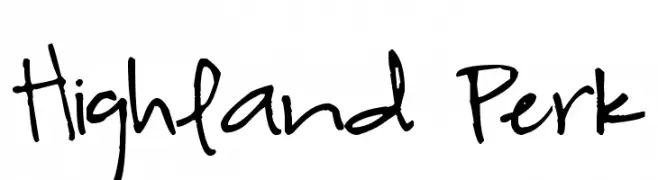 Highland Perk  Free Fonts Download