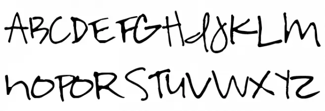 Highland Perk Schriftart Groß