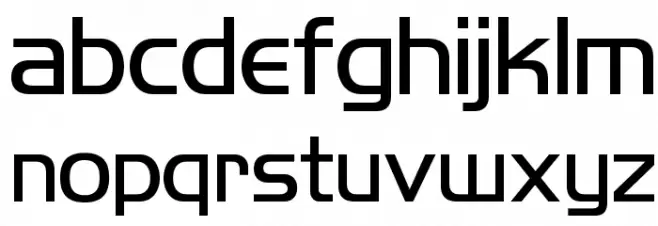 HighlandGothicLightFLF Fuentes MINÚSCULAS
