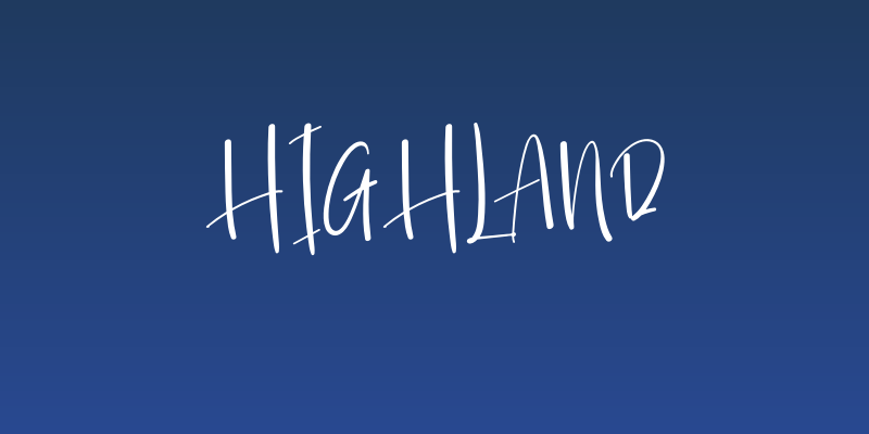 Highland Social Header