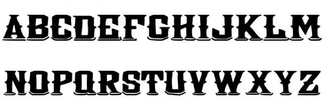 Highlands Tour Polices MAJUSCULES