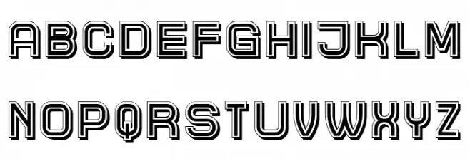 Highlight Regular Fonte MAIÚSCULAS