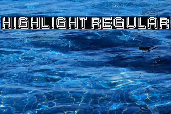 Highlight Regular Example 2