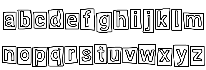 Highlight Font LOWERCASE