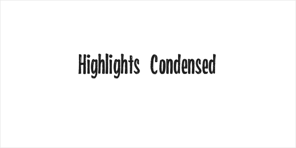 Highlights Condensed Logo