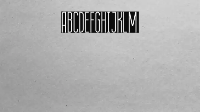 Highliner Light Font examples