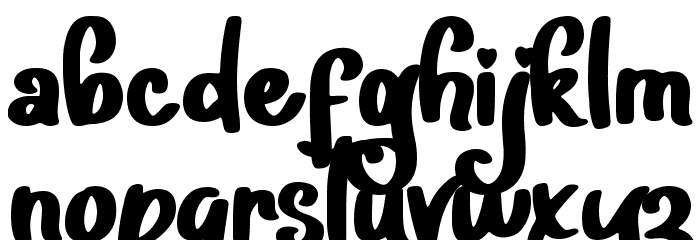 Highlove -Personal Use Font LOWERCASE