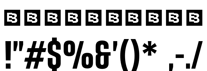 HighmanTrial-Regular Font OTHER CHARS