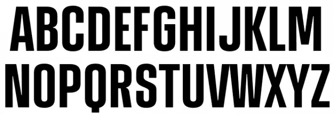 HighmanTrial-Regular Polices MAJUSCULES