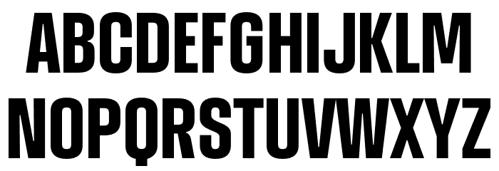 HighmanTrial-Regular Font LOWERCASE