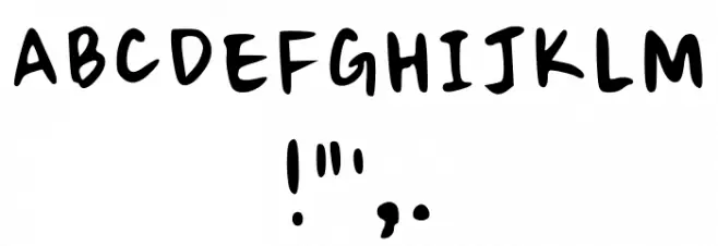 Highschool Nostalgia Regular 字体 其它煤焦