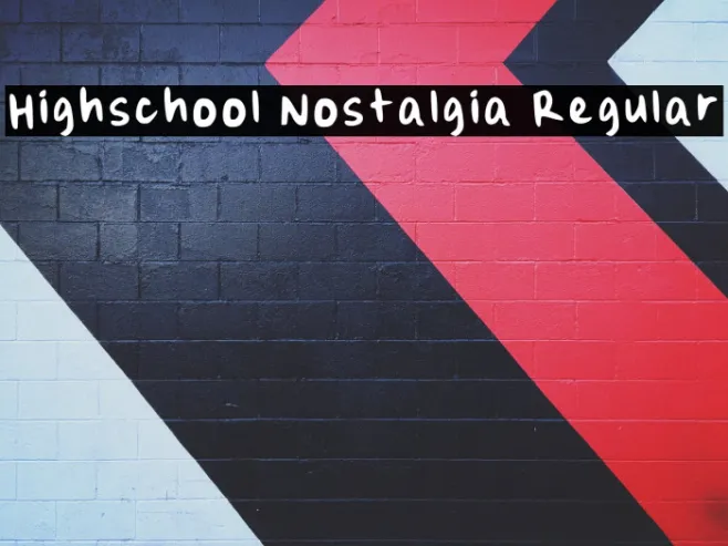 Highschool Nostalgia Regular Example 1