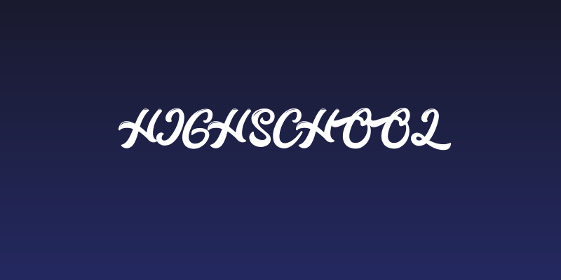 Highschool Social Header