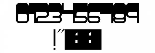 Highstruct Regular Font OTHER CHARS