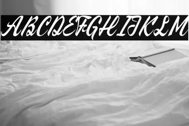 Hightide Font examples