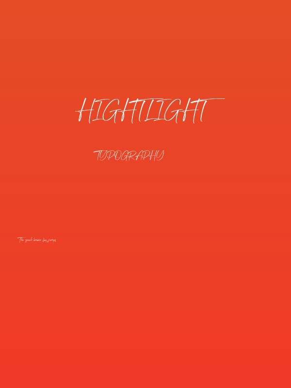 Hightlight Poster