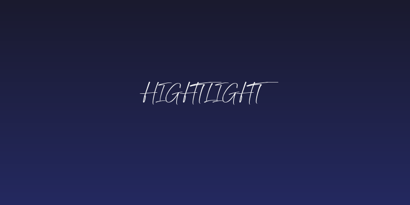 Hightlight Social Header