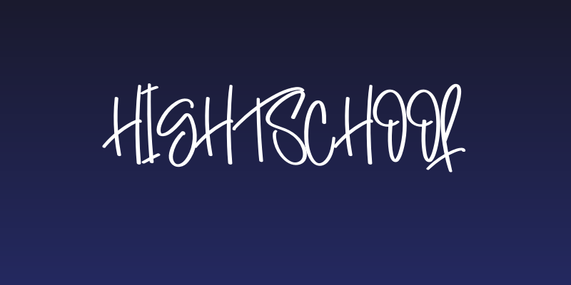 Hightschool Social Header