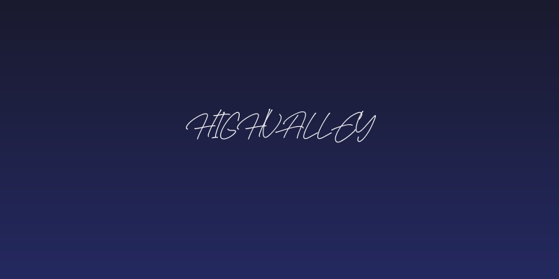 Highvalley Social Header