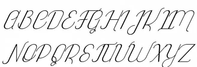 Highway Italic Шрифта ВЕРХНИЙ