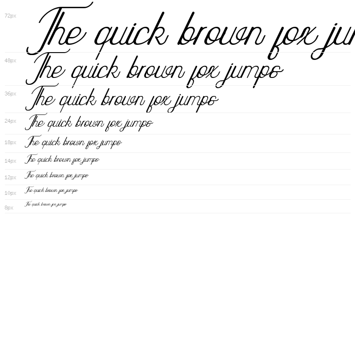 Highway Italic Waterfall