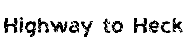 Highway to Heck  免费字体下载