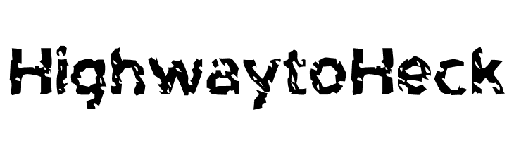 Highway to Heck  font caratteri gratis