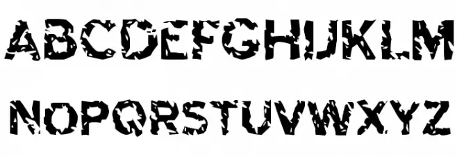 HighwaytoHeck-Regular Шрифта ВЕРХНИЙ
