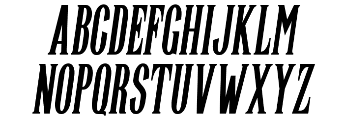 Highwind Italic Font LOWERCASE
