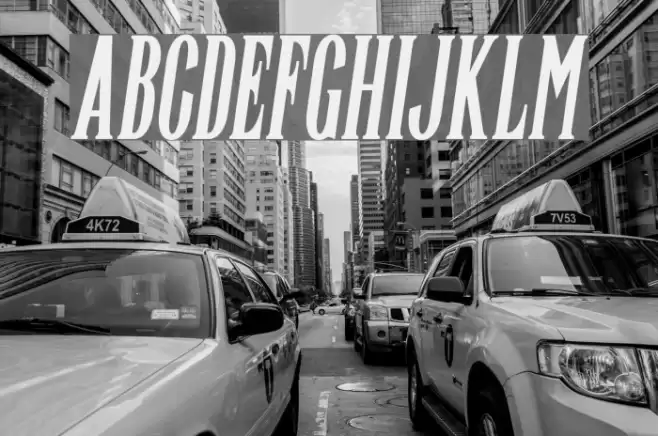 Highwind-Italic Font examples