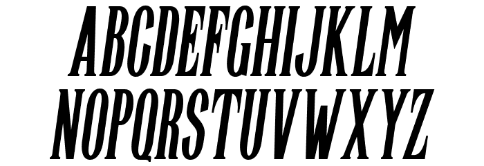 Highwind-Italic Font LOWERCASE