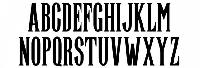 Highwind 字体 大写