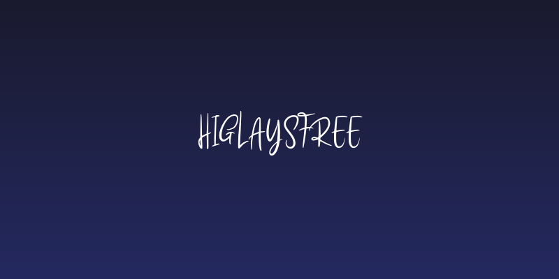 HiglaysFREE Social Header