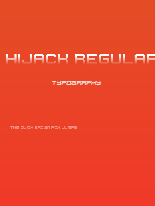 Hijack Regular Poster