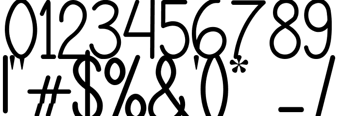 Hijaker's Font OTHER CHARS