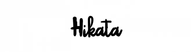 Hikata  Frei Schriftart Herunterladen