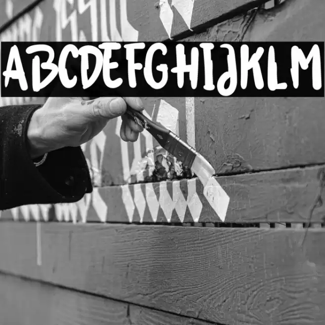 Hikata Font examples