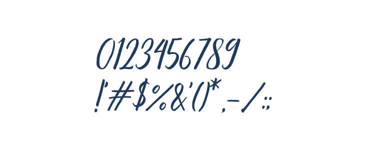 Hikerstone Slant Other Characters