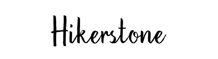 Hikerstone  font caratteri gratis