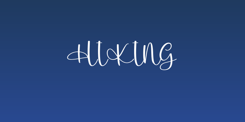 Hiking Social Header