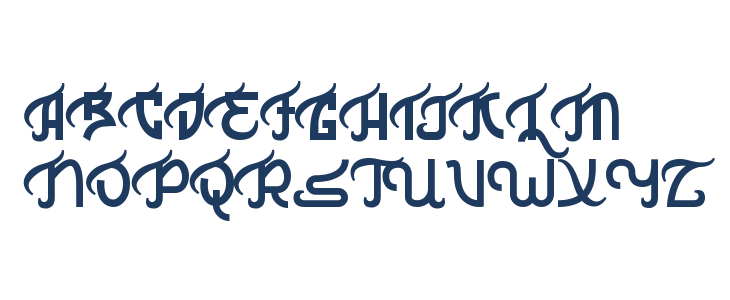 Hikma Glyphs Uppercase