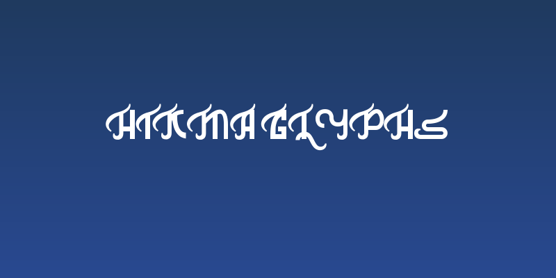 Hikma Glyphs Social Header