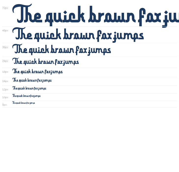 Hikma Glyphs Waterfall