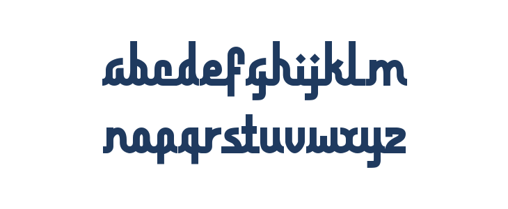 Hikma Glyphs Lowercase