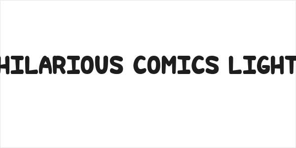 Hilarious Comics light Logo
