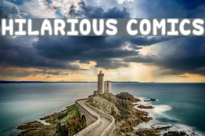 Hilarious Comics Font examples
