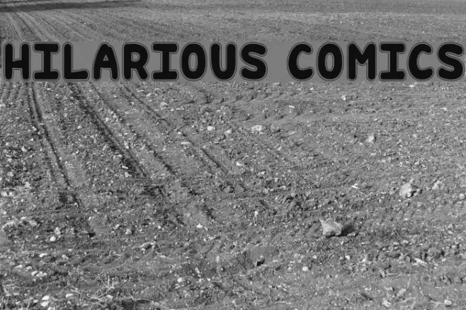 Hilarious Comics Font examples