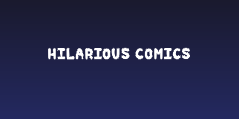 Hilarious Comics Social Header