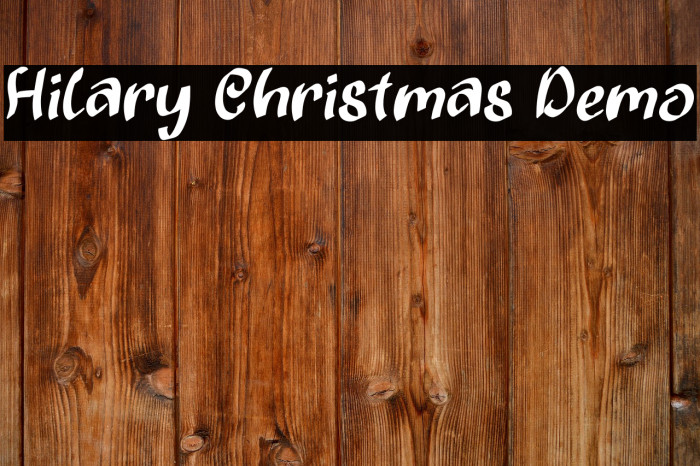 Hilary Christmas Demo Example 1